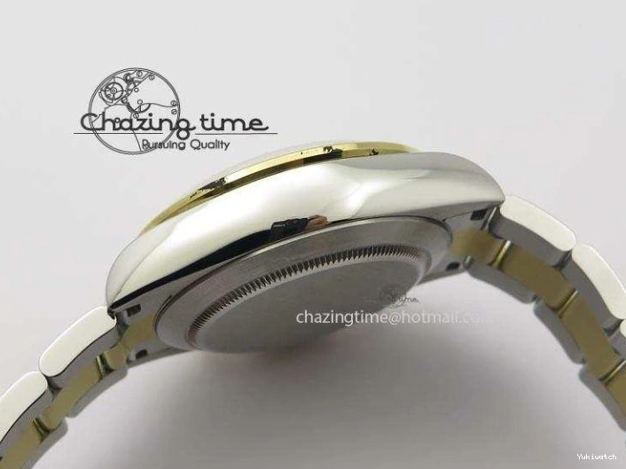 YG Bracelet Dial On Edition JF Daytona A7750 YG Best SS SS 116523 White 0106